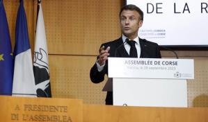 Macron propone otorgar autonomía limitada a la isla de Córcega