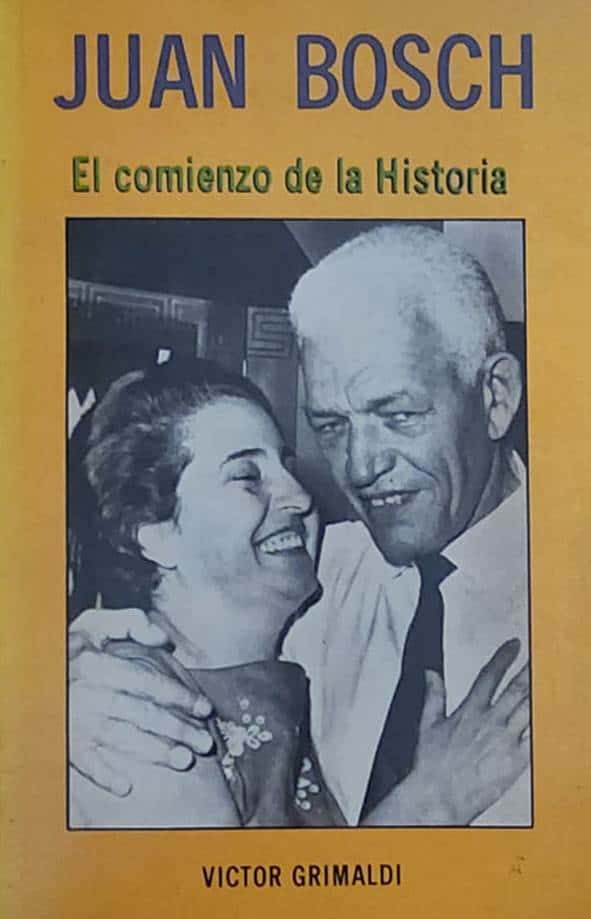 Víctor Grimaldi, Alfa & Omega, 1990, 110 págs. Los primeros pasos de Bosch como gobernante. Incluye los textos oficiales de las entrevistas de Bosch con los presidentes Kennedy y Johnson.
