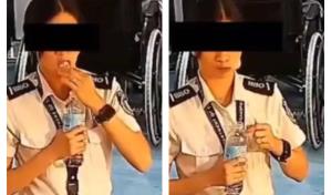Captan a empleada de un aeropuerto cuando se traga US$ 300 que supuestamente se robó