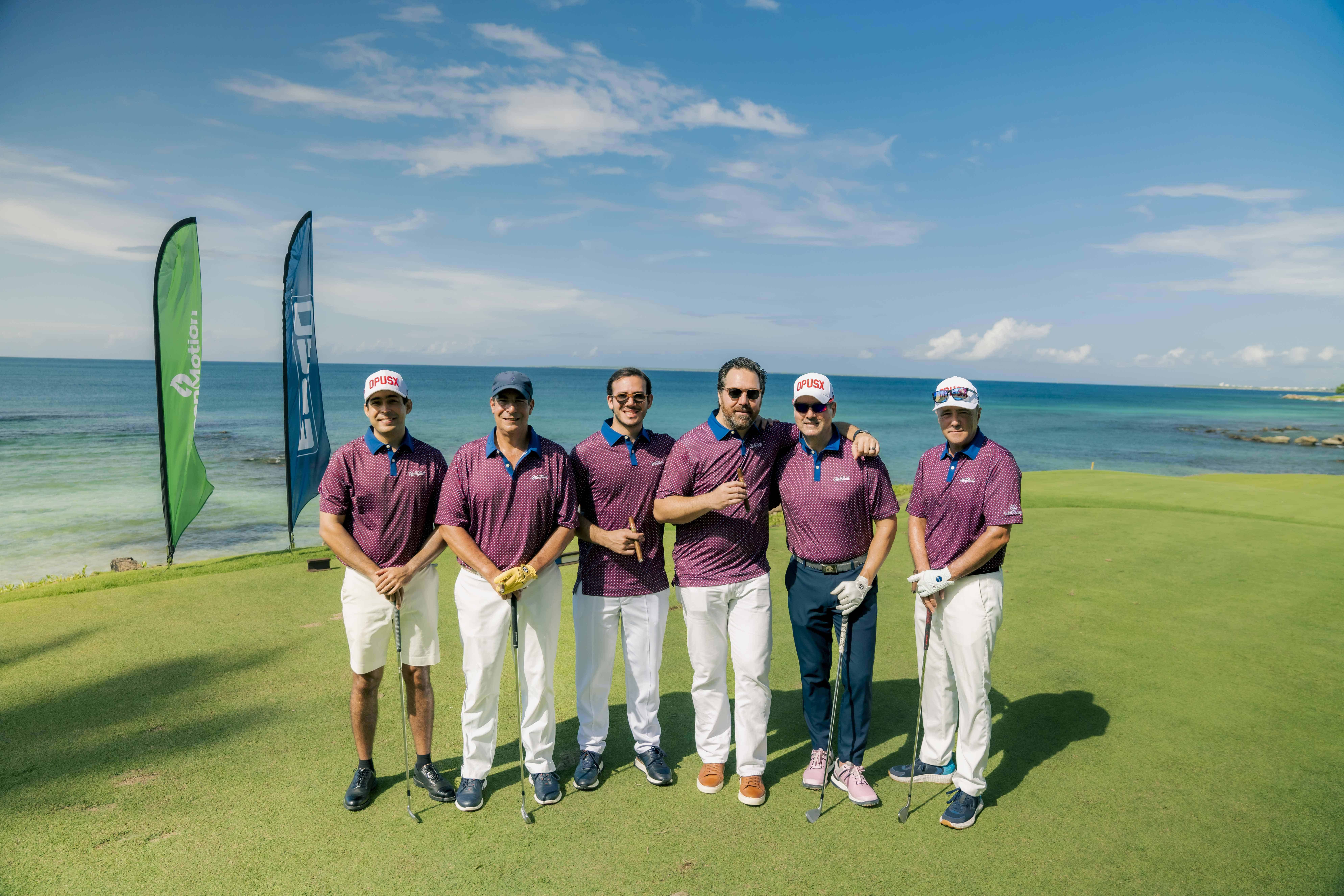 Juan Ramón Portela, Domingo Bermudez, Carlos Fuente III, Ciro Cascella, Luis Arturo Carbuccia y Anton Tejeda.