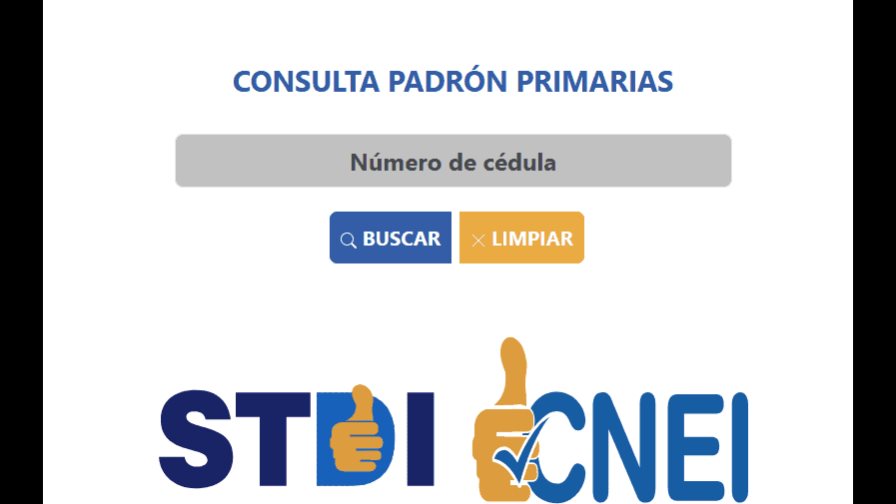 Consulta aquí dónde te corresponde votar en las primarias del PRM