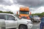 Conductores salen ilesos tras choque de varios vehículos en carretera de San Pedro de Macorís Conductores salen ilesos tras choque de varios vehículos en carretera de San Pedro de Macorís
