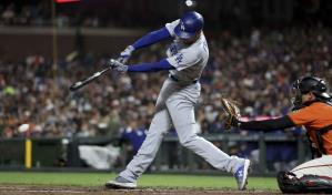 Freeman conecta 59no doble de la campa&ntilde;a; Dodgers vencen a Gigantes