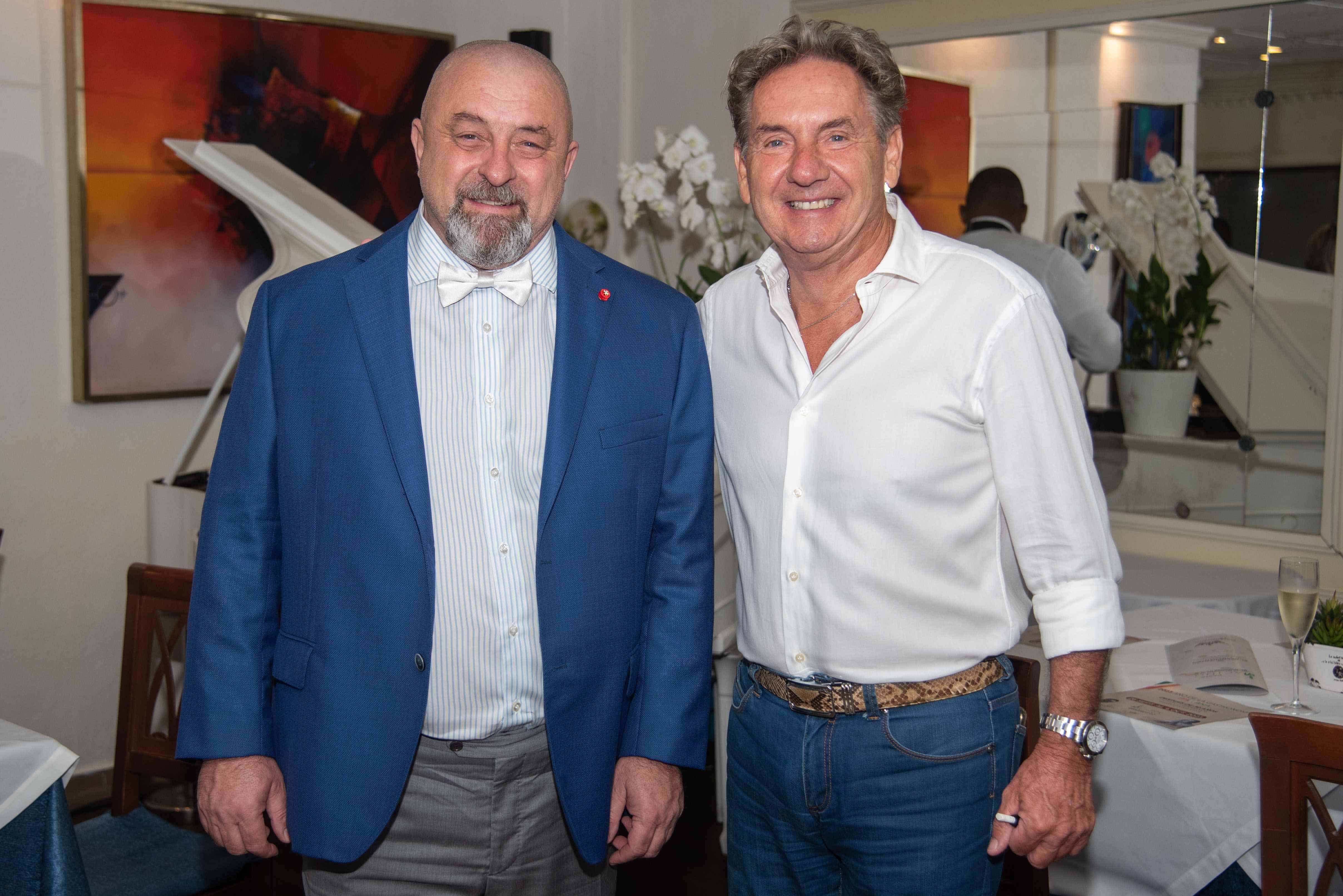 Paolo Dussich y Fabrizio Bortolotti.