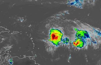 Philippe provoca avisos de tormenta tropical en las Islas de Barlovento norteñas