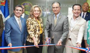 Inauguran oficina del Tribunal Superior Electoral en Santiago