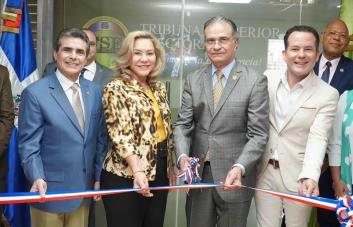 Inauguran oficina del Tribunal Superior Electoral en Santiago