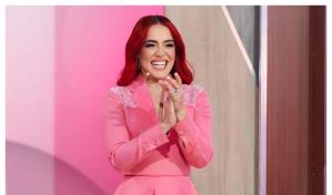 Video | El aplaudido regreso de Karen Yapoort a la televisión con un talk show