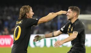 Con el genio de Bellingham y misil de Valverde, Real Madrid vence al Napoli