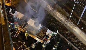 Al menos 21 muerto deja accidente de autobús en el norte de Italia