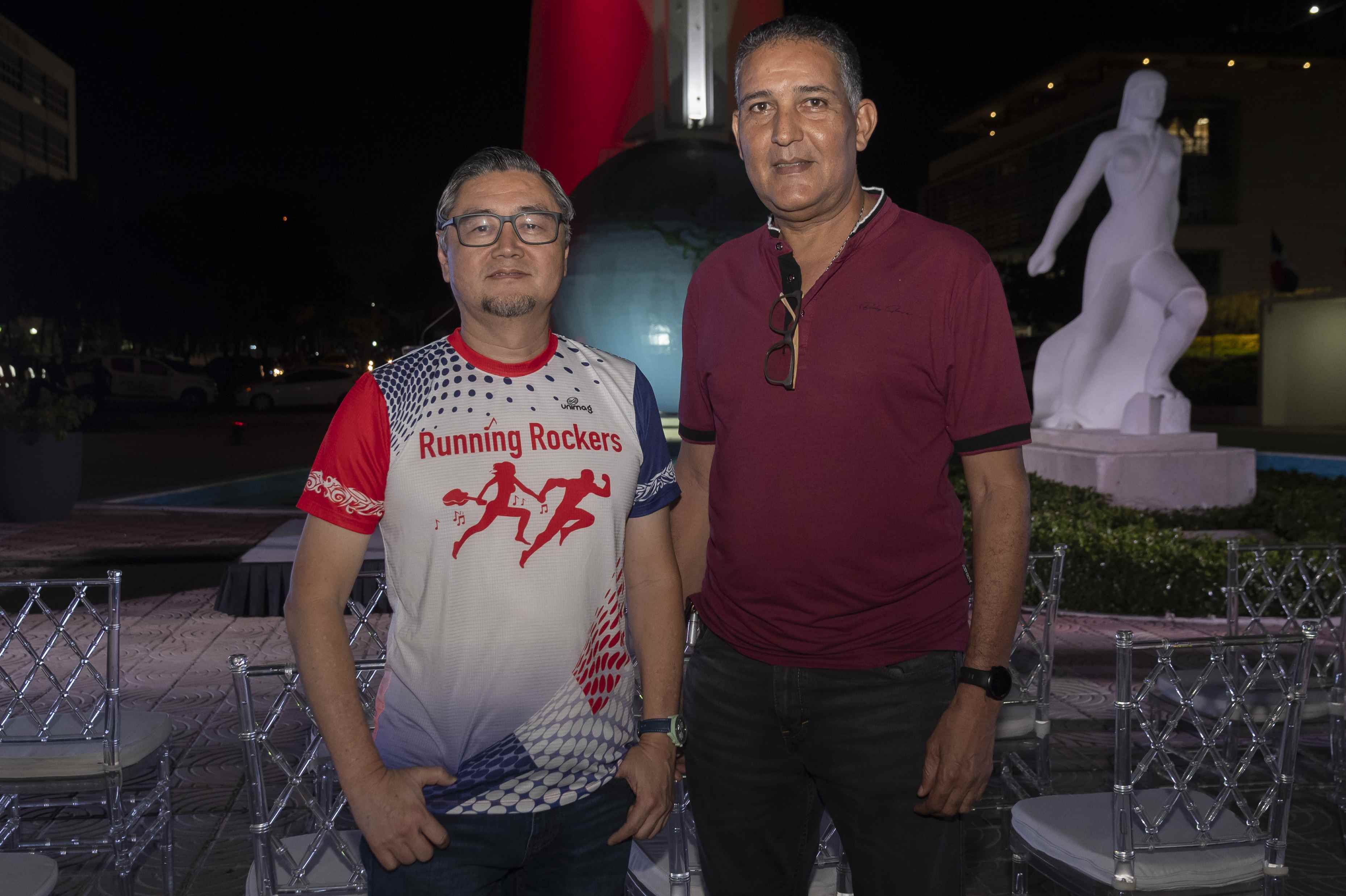 Mite Nishio y Jorge Collado. 