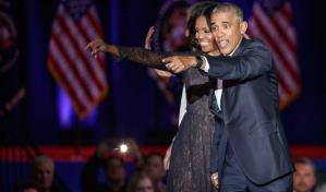 Tengo la suerte de llamarte m&iacute;a, el rom&aacute;ntico mensaje de Obama a su esposa en su aniversario