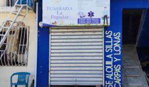 Funeraria La Popular continúa cerrada después de hallazgo de cadáveres de recién nacidos