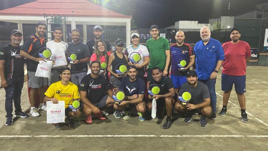 Santana, González, Espinosa y Trinidad campeones Prospect Tennis Open 2023