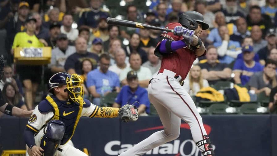 Diamondbacks borran déficit temprano y vencen a Cerveceros para barrer serie