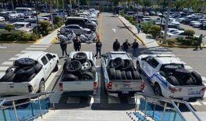 Apresan miembros de una red que robaba neumáticos de vehículos de lujo en Santo Domingo