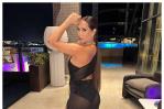 Carmen Villalobos y su sensual vestido negro en el desfile de Giannina Azar en RD Fashion Week Carmen Villalobos y su sensual vestido negro en el desfile de Giannina Azar en RD Fashion Week