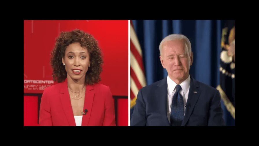 Periodista narra lo dificíl que es entrevistar al presidente Biden: No podía terminar las frases”