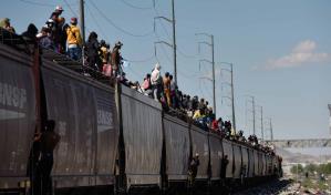 México intercepta a más de 27,000 indocumentados en trenes en menos de un mes