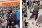 Clienta acusa a Walmart de “racismo” después de que la detuvieran por arrojarle comida a un policía
