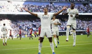 Con doblete de Bellingham el Real Madrid golea 4-0 a Osasuna