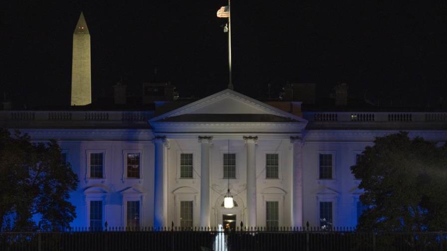 La Casa Blanca se ilumina con los colores de la bandera de Israel