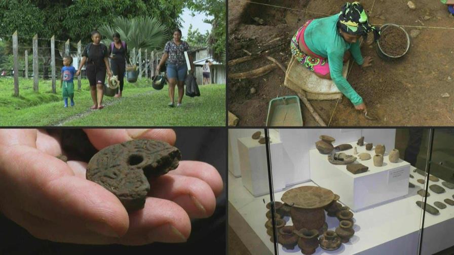Indígenas excavan la primera ciudad española de América, origen de la conquista