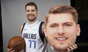 Doncic recibe bienvenida de Real Madrid, su equipo anterior, en pretemporada ante Mavericks