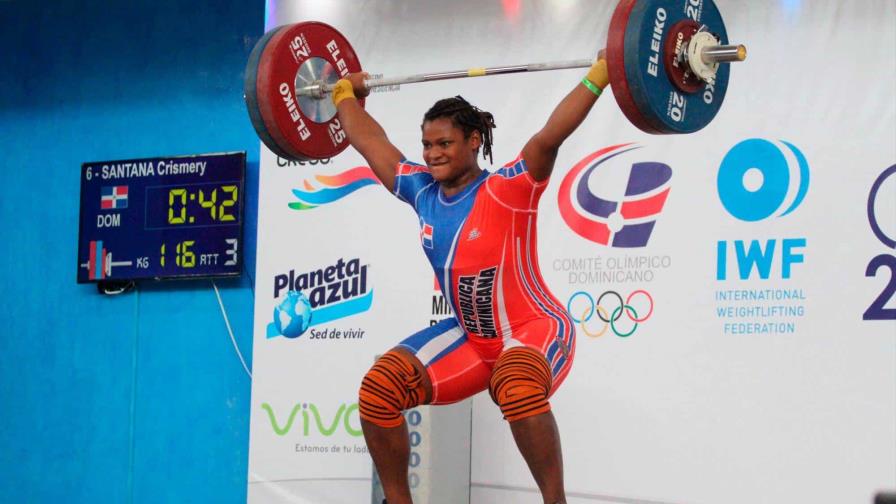 Pesas se aferra a las damas para subir al podio en Juegos Panamericanos