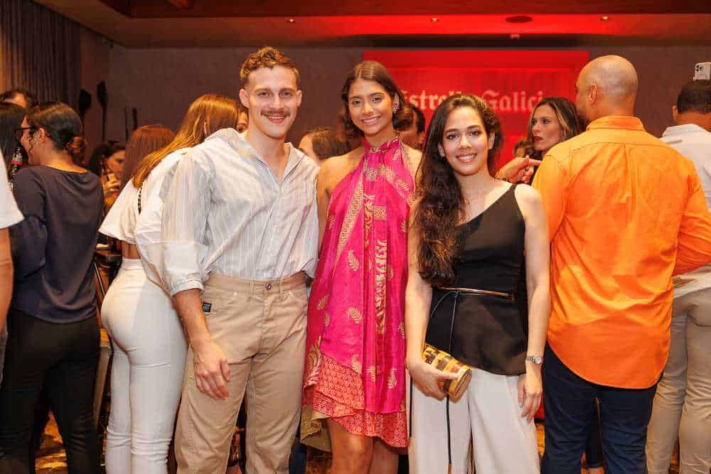 Fernando García, Laurent López y María Eugenia Mera.