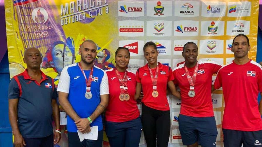 Bádminton RD cierra en Venezuela con buena actuación