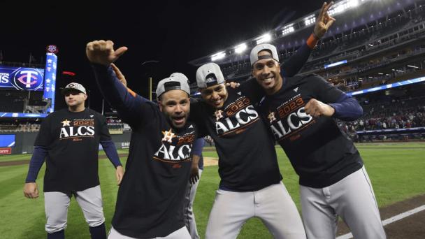 Otro jonrón de Abreu envía a los Astros a Serie de Campeonato