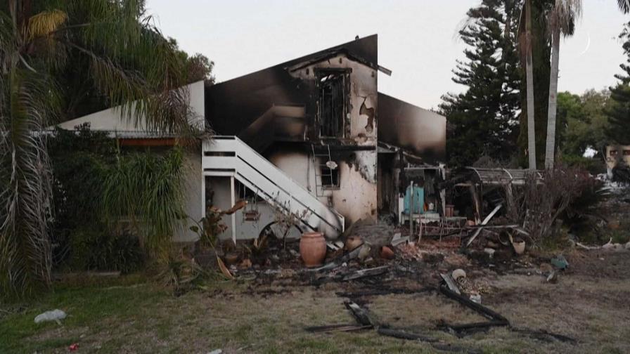 El kibutz de Beeri, donde más de 100 residentes fueron asesinados por Hamás