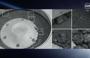 La NASA confirma presencia de agua y carbono en muestra de asteroide