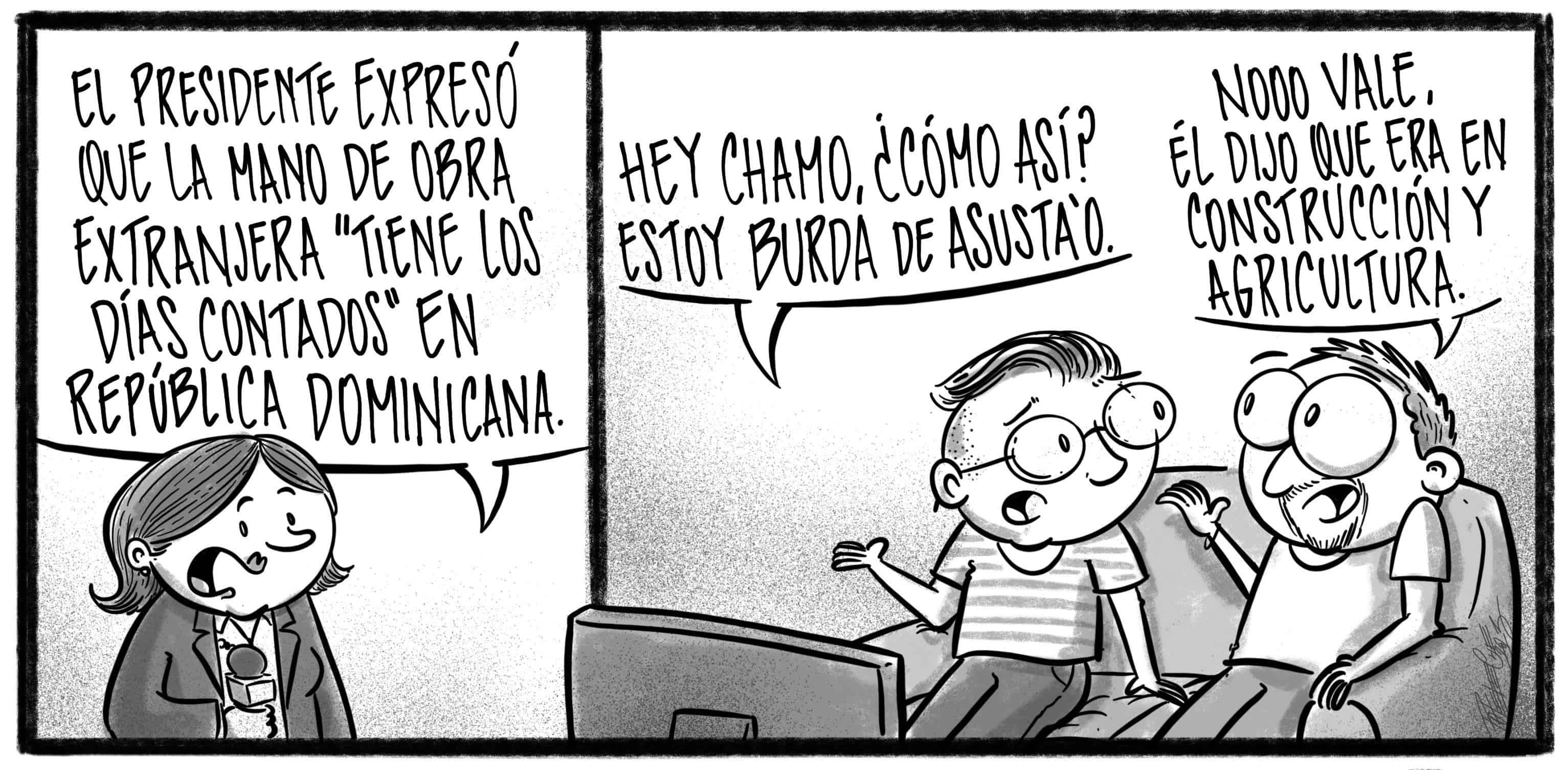 Caricatura de Noticiero Poteleche 13 octubre 2023