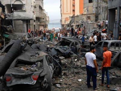 Bombardeos sobre Gaza: Cifras de muertos y heridos