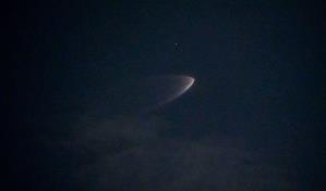 El lanzamiento del cohete Falcon 9, grupo 6-22 fue visible desde República Dominicana