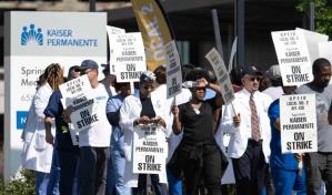 Trabajadores de la salud en EE.UU. logran un acuerdo provisional tras una huelga histórica