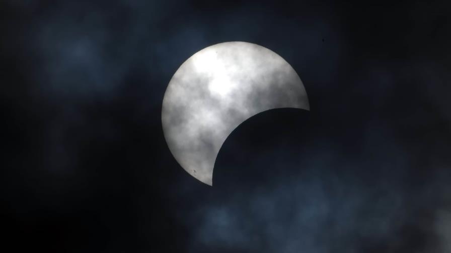 Los últimos eclipses parciales de Sol vistos desde la República Dominicana