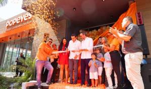 Inauguración del primer restaurante Popeyes en Santo Domingo