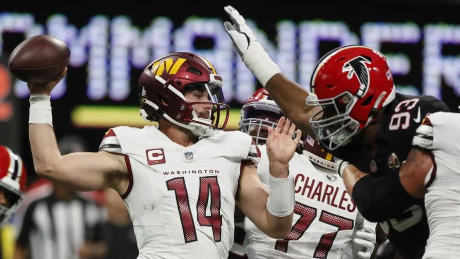 La defensiva de Commanders asegura el triunfo ante Falcons