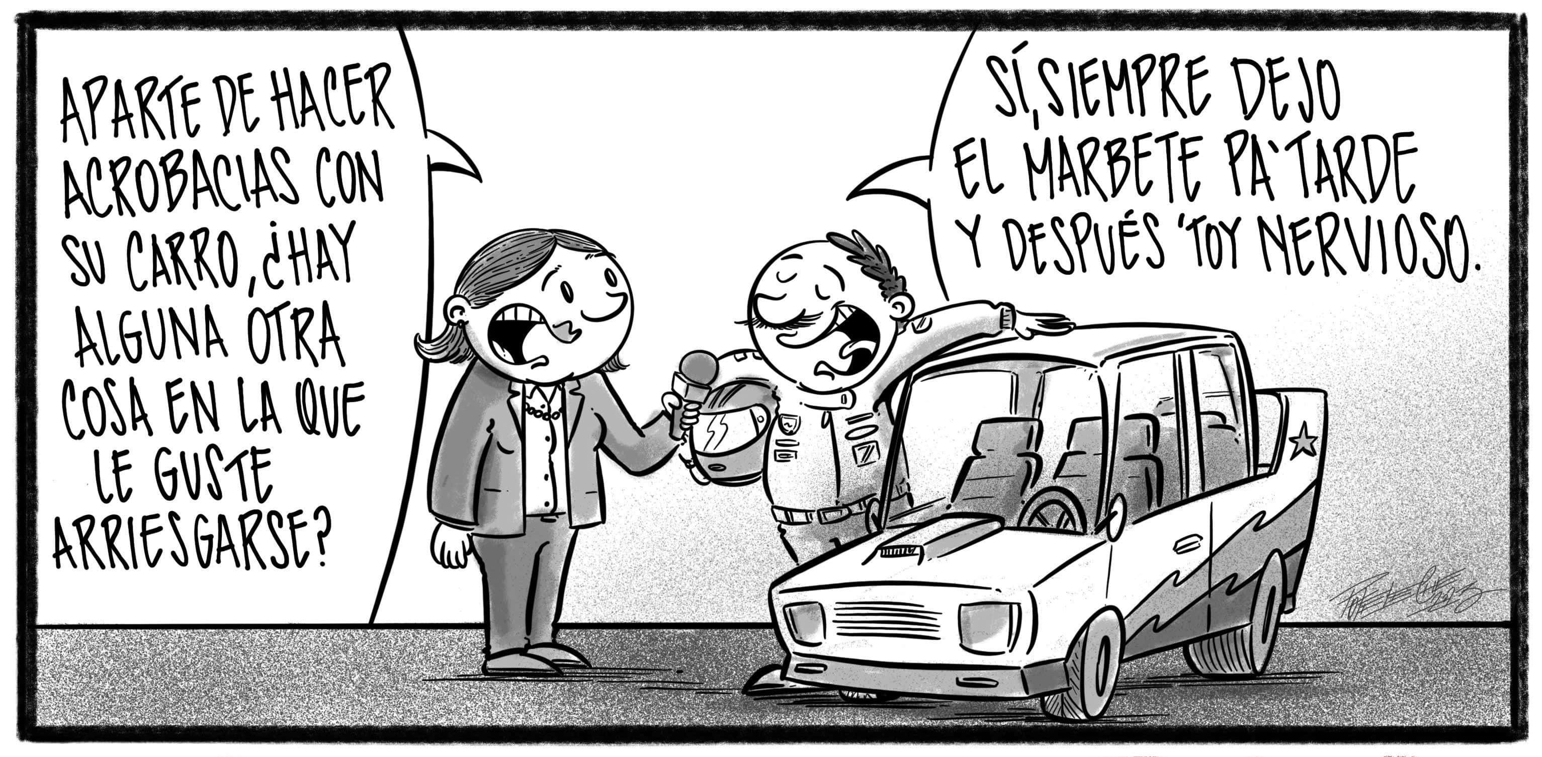 Caricatura de Noticiero Poteleche 16 octubre 2023