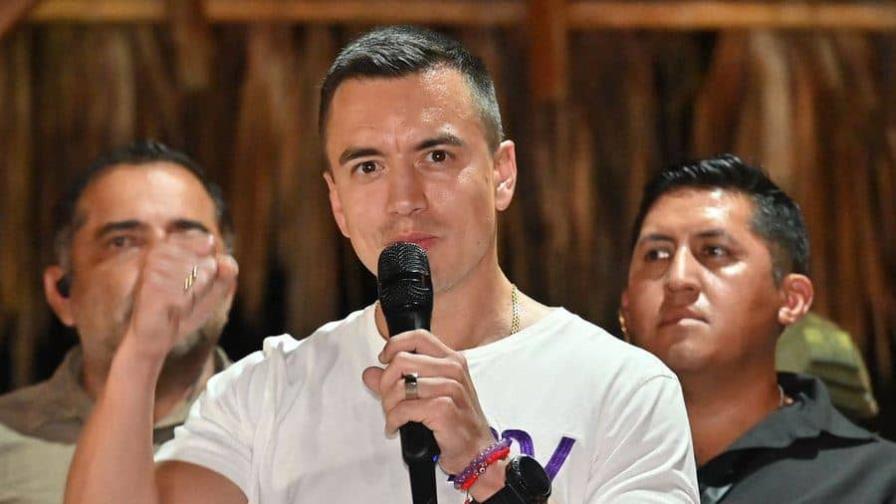 Daniel Noboa, tras ser electo presidente: “Mañana empezamos a trabajar por un nuevo Ecuador”