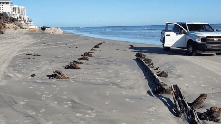 Hallan restos de un barco del siglo XIX en San Agustín, la ciudad más antigua de EE.UU. Hallan restos de un barco del siglo XIX en San Agustín, la ciudad más antigua de EE.UU.