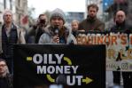Detienen a la activista Greta Thunberg en una protesta en Londres