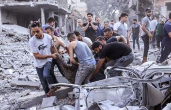 El bombardeo del hospital en Gaza, todavía rodeado de incógnitas