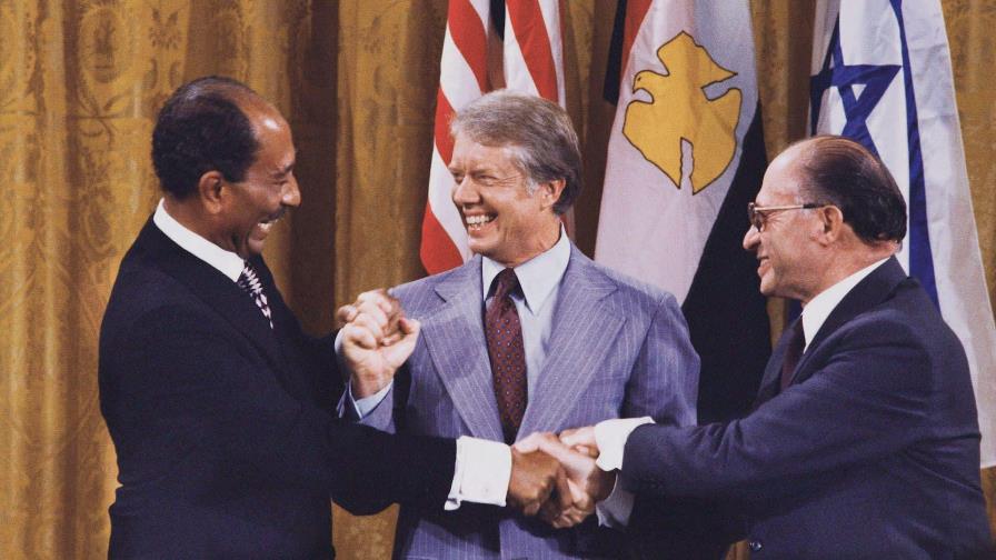 En Medio Oriente hay precedentes: Los acuerdos de paz de Camp David