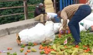 Destruyen productos dominicanos cruzados a territorio haitiano por paso fronterizo de Dajabón