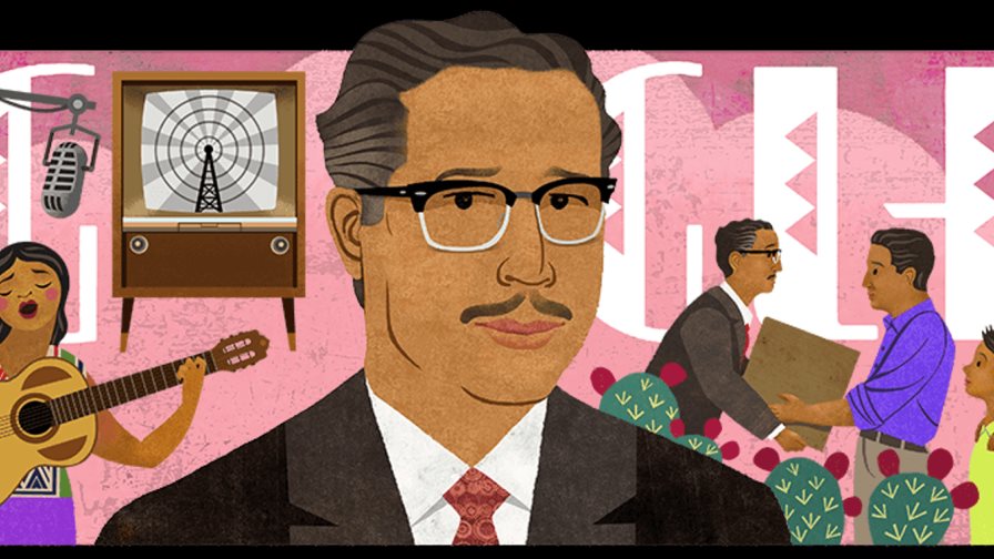 Google rinde homenaje a Raoul Cortez, fundador de la primera emisora radial de EE.UU.