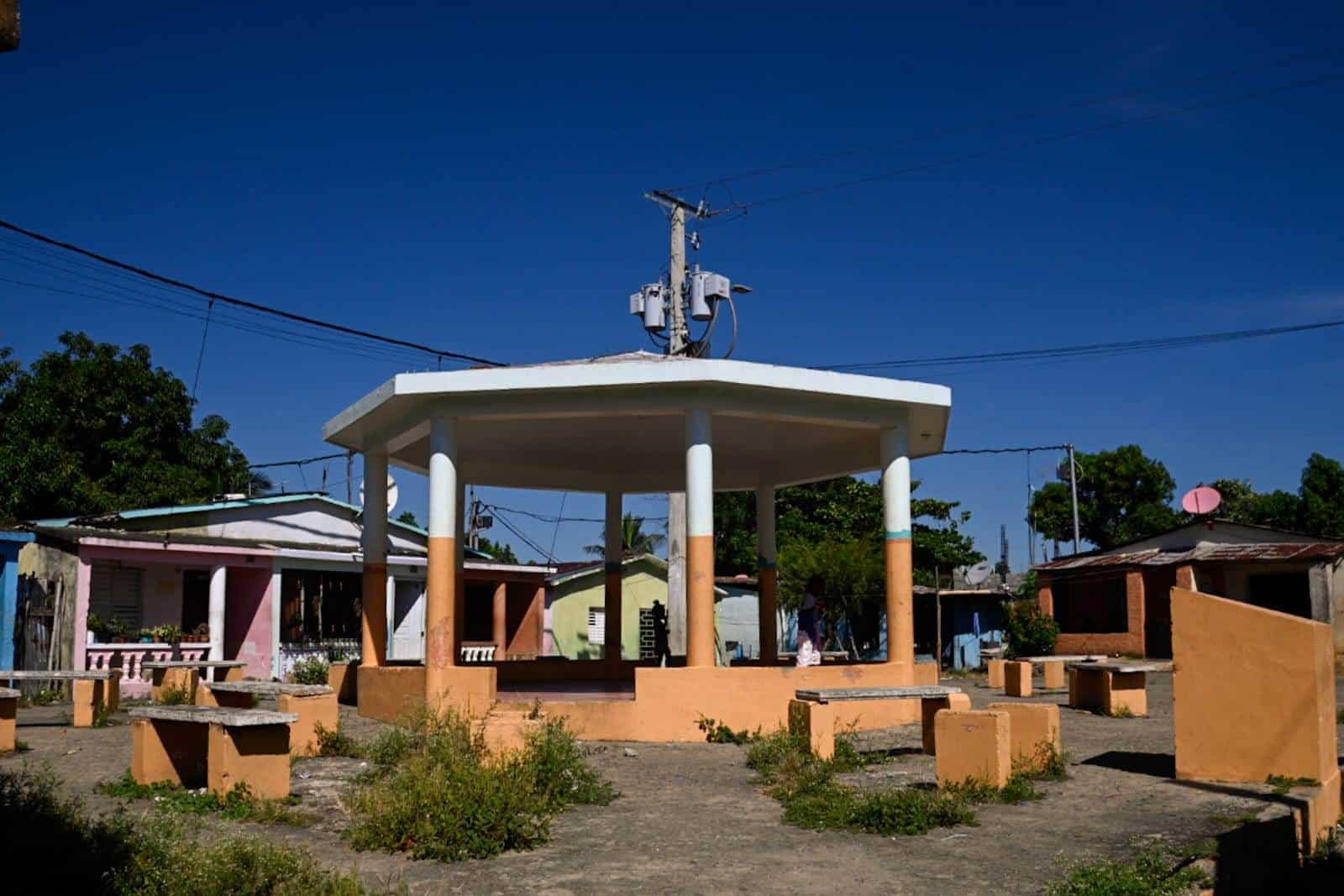Parque del Batey 43 de Villa Altagracia donde fue ultimado niño Xaviel Puello Salomon